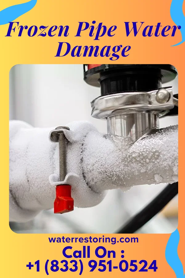Frozen Pipe Water Damage in Blue Jay, OH